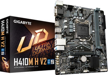 GIGABYTE H410M H V2, µATX Mainboard, 2x DDR4, max. 64GB, 1x VGA, 1x HDMI 1.4b