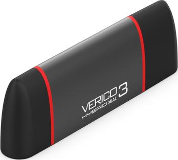 32 GB Verico HYBRID Dual 3 schwarz Typ-A /micro USB 2.0 Stic lesen: 35MB/s, schreiben: 20MB/s
