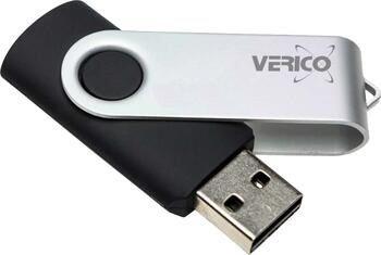 32 GB Verico Flip, silber, USB 2.0 Stick lesen: 28MB/s, schreiben: 6,5MB/s