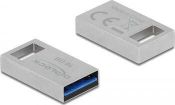 16 GB Delock USB 3.2 Gen 1 USB-Stick, USB-A 3.0, lesen: 113MB/s, schreiben: 63MB/s