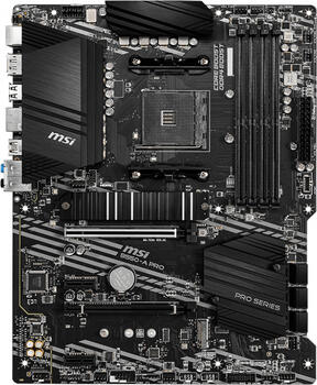 MSI B550-A Pro, ATX Mainboard, 4x DDR4, max. 128GB, 1x HDMI 1.4, 1x USB-C 3.1