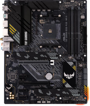 ASUS TUF Gaming B550-Plus Wi-Fi 6, ATX Mainboard, 4x DDR4, max. 128GB, 1x HDMI 2.1, 1x USB-C 3.1 (10Gb/s)