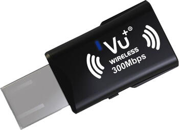 VU+ Wireless USB-Adapter 300 Mbps für VU+ Zero, Solo, Uno, Ultimo, Duo