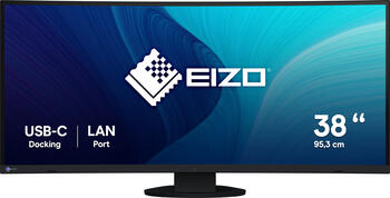 37.5 Zoll Eizo FlexScan EV3895 schwarz, 95.2cm TFT, 5ms (GtG), 2x HDMI 1.4, 1x DP 1.2, 1x USB-C 3.0 mit DP 1.2