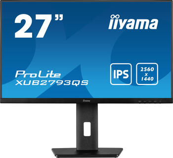 27 Zoll iiyama ProLite XUB2793QS-B1, 68.6cm TFT, FreeSync, 1ms (MPRT), 2x HDMI, 1x DisplayPort