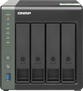 QNAP Turbo Station TS-431KX-2G, 2GB RAM, 1x 10Gb SFP+, 2x Gb LAN, bis zu 4x 2.5/ 3.5 Zoll Festplatten