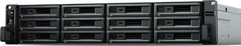 19 Zoll/ 2HE Synology RackStation RS3621RPxs, 8GB RAM, 4x Gb LAN, bis zu 12 Festplatten