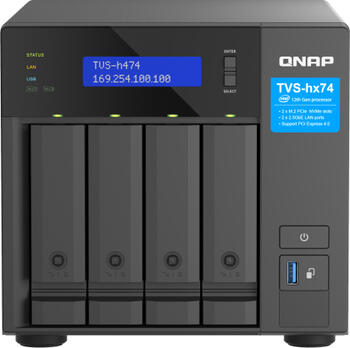 QNAP QuTS hero TVS-h474-PT-8G, 8GB RAM, 2x 2.5GBase-T 
