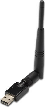 Digitus DN-7054, 300Mbps, USB 2.0, WLAN-Dongle mit Antenne 