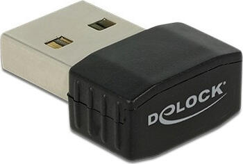 Delock USB 2.0 Dualband WLAN Nano, 433 Mbps, WLAN-USB-Stick
