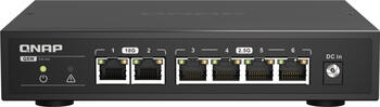 QNAP QSW-2100 Desktop 2.5G Switch, 6x RJ-45 Switch 