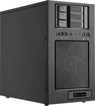 SilverStone Case Storage CS330 schwarz µATX-Midi-Tower