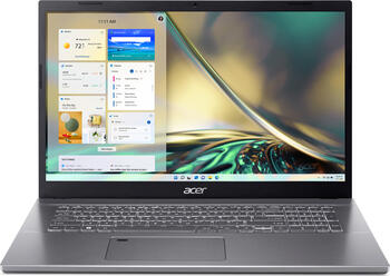 Acer Aspire 5 A517-53-57UQ Steel Gray Notebook, 17.3 Zoll, i5-1235U, 2C+8c/12T, 8GB RAM, 256GB SSD, Linux