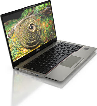 Fujitsu Lifebook U7412 Warm Silver Notebook, 14 Zoll, i5-1235U, 2C+8c/12T, 16GB RAM, 256GB SSD, Windows 11 Pro