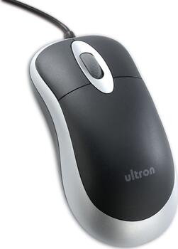 Ultron UM-100 Basic Optical Mouse, USB, Maus 