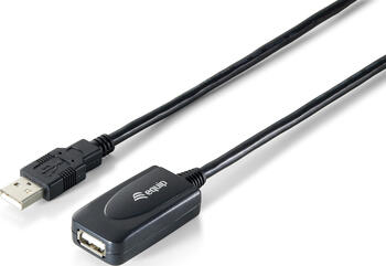 15m USB 2.0-Verlängerungs-Kabel Aktiv M/F  equip 