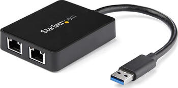 StarTech USB 3.0 Dual-Port-Gigabit-Ethernet-Adapter 
