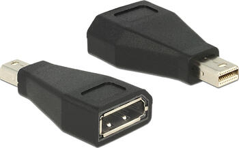 Adapter Mini-DisplayPort 1.2 Stecker > Displayport Buchse DeLock