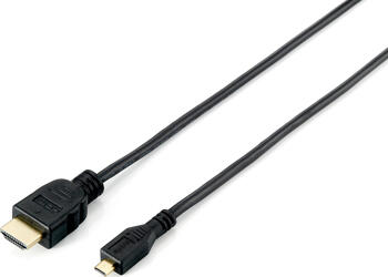 2m microHDMI auf HDMI Stecker/ Stecker Equip 