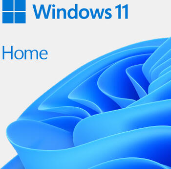 Microsoft Windows 11 Home 64Bit inkl. DVD Englisch 