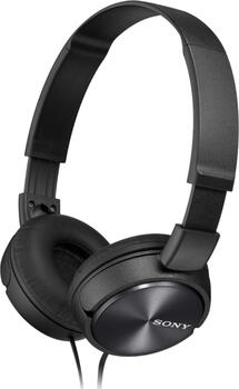 Sony MDR-ZX310 schwarz, Kopfhörer On-Ear, Klinke 