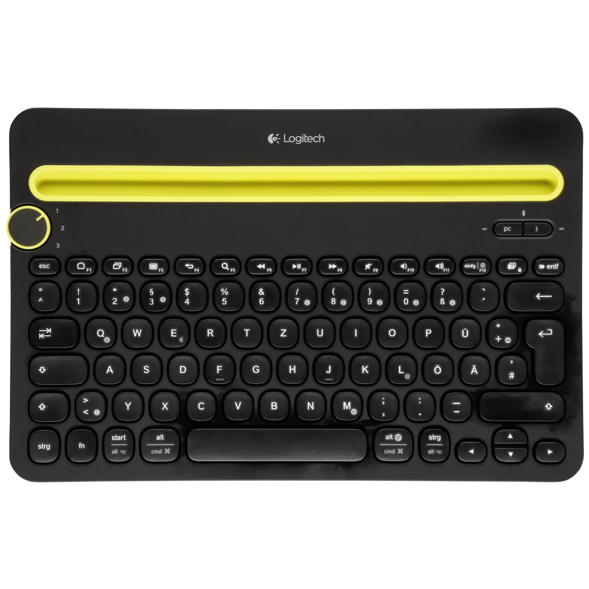 Logitech K480 Bluetooth Keyboard, schwarz Tastatur 