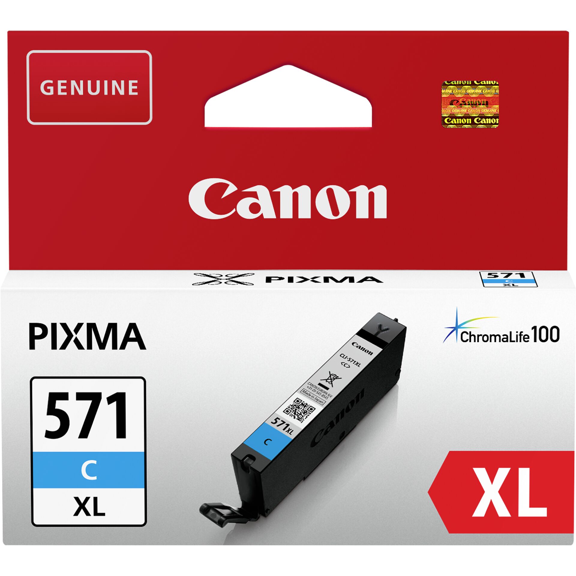 Canon Tinte CLI-571C XL cyan hohe Kapazität 
