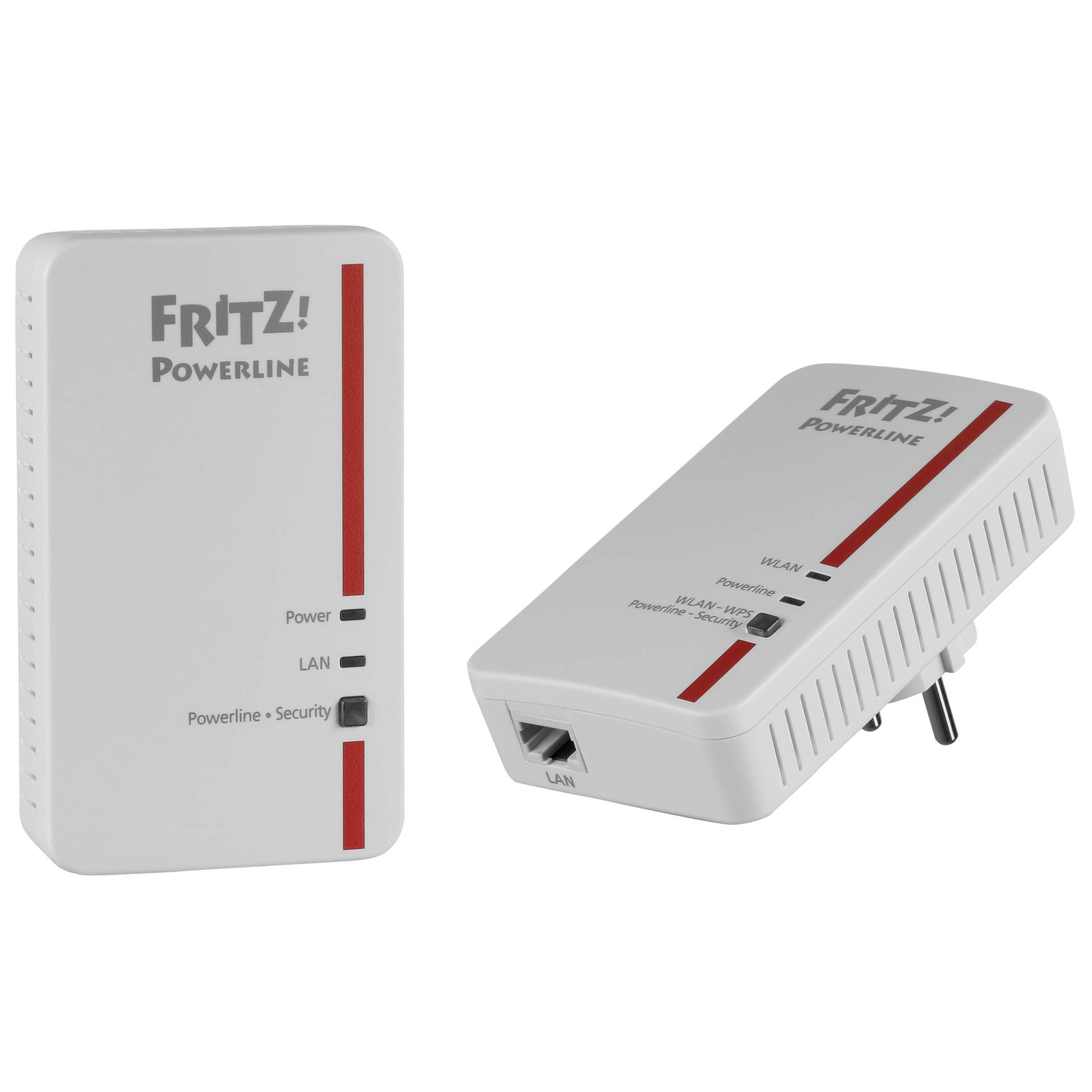 AVM FRITZ!Powerline 1240E Kit, Mesh, Wi-Fi 4, 2.4GHz WLAN (300Mb/s, 2x2), RJ-45 (10/100/1000Base-T)