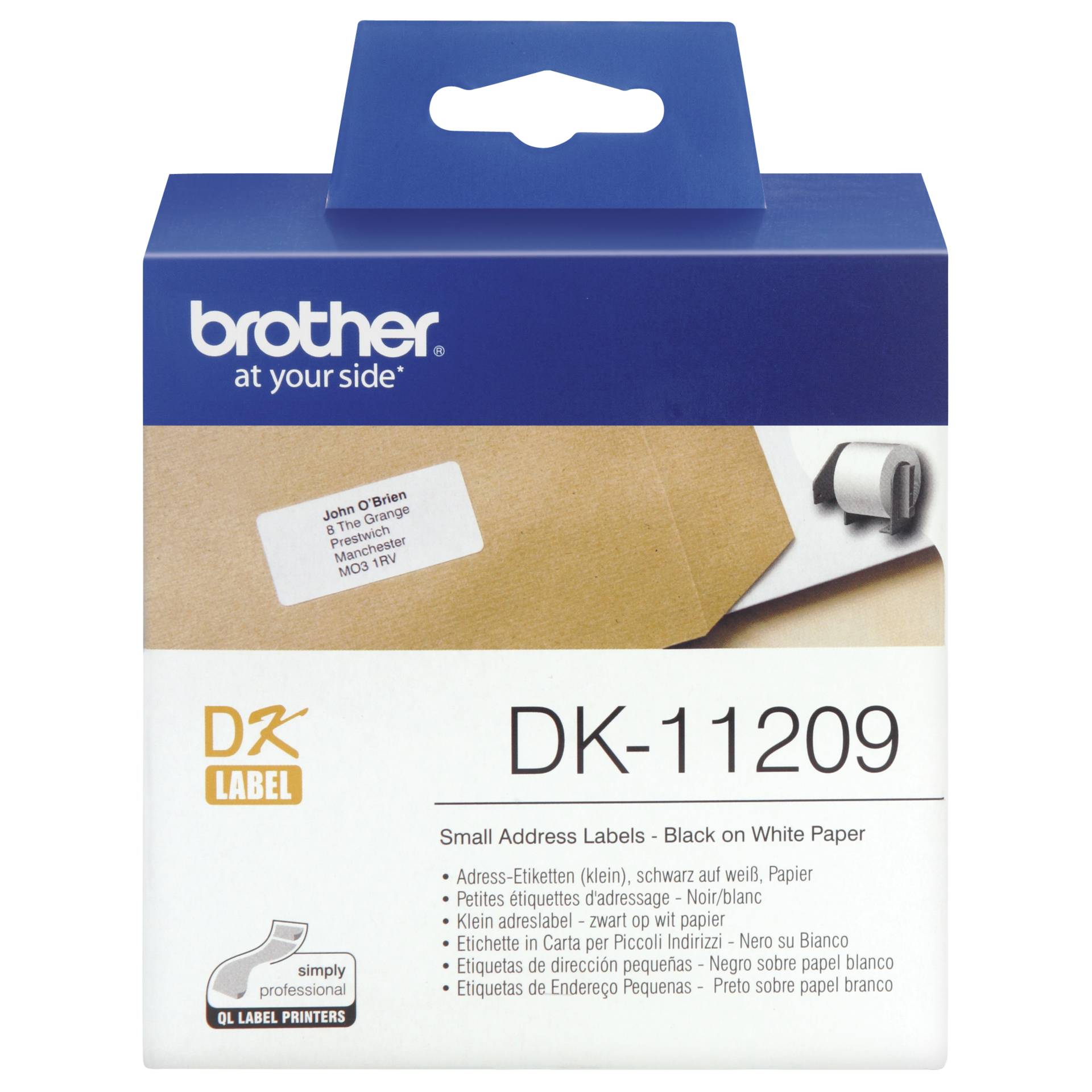 Brother DK-11209 Etiketten 