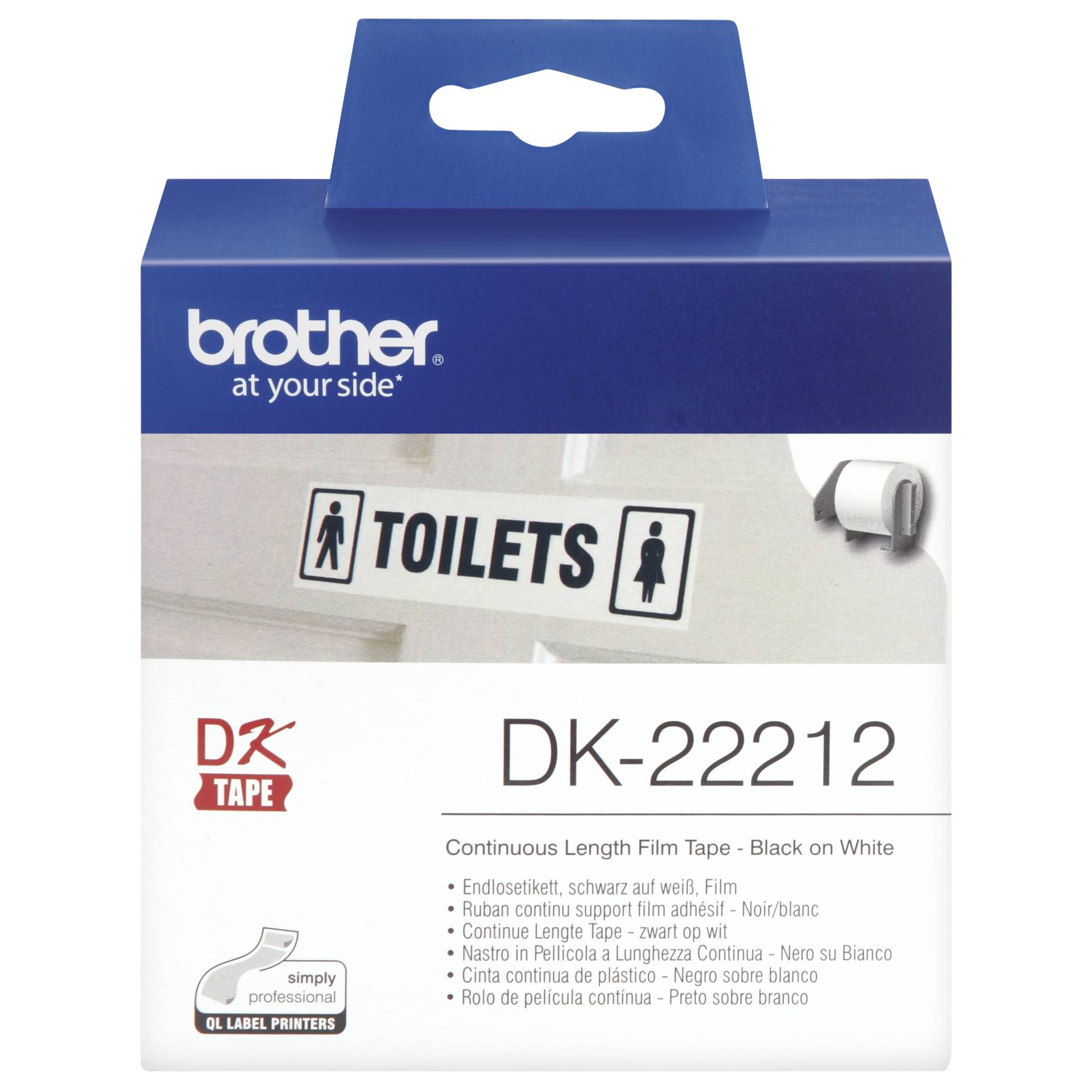 Brother DK-22211 Endlosetiketten 