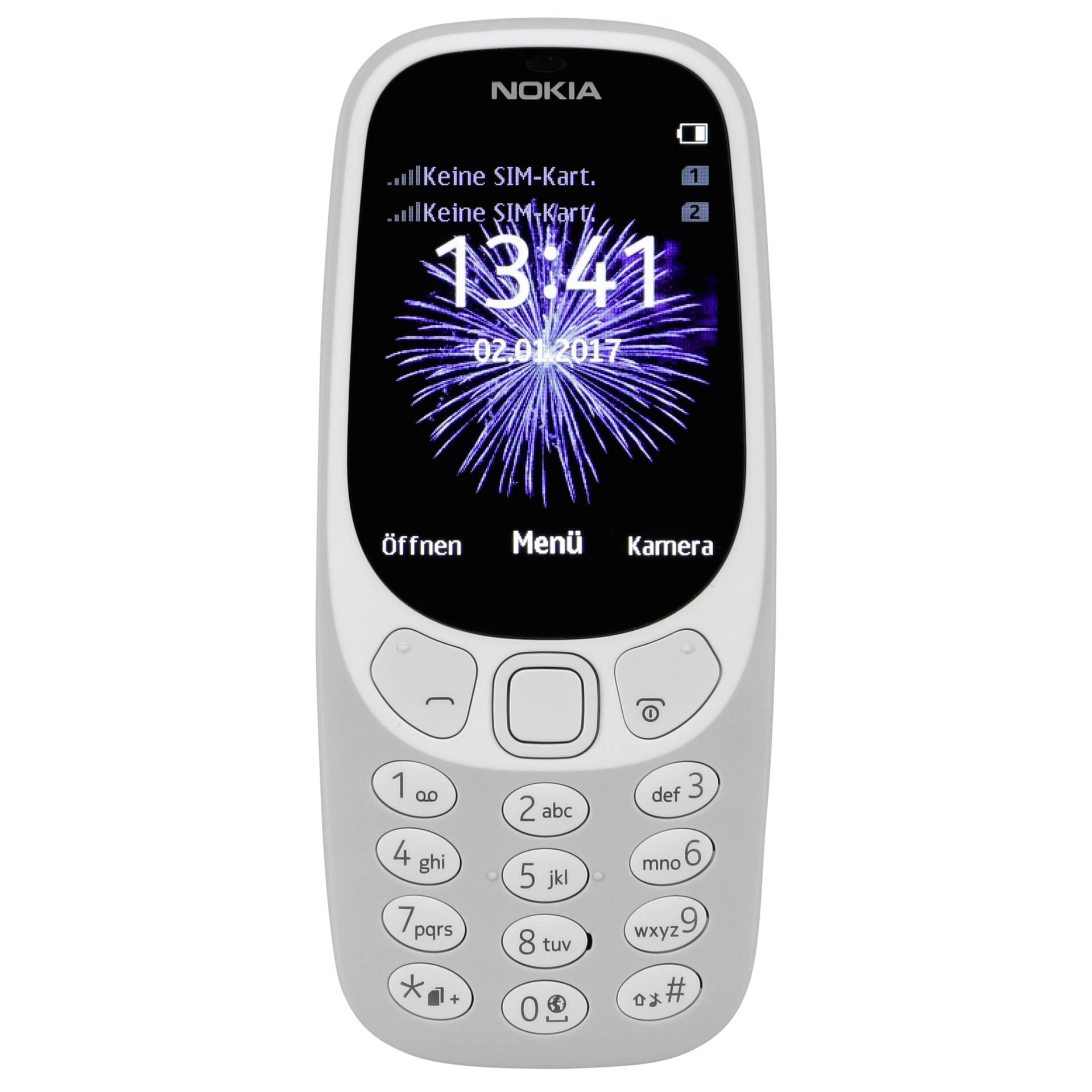 Nokia 3310 (2017) Dual-SIM grau ohne Vertrag 