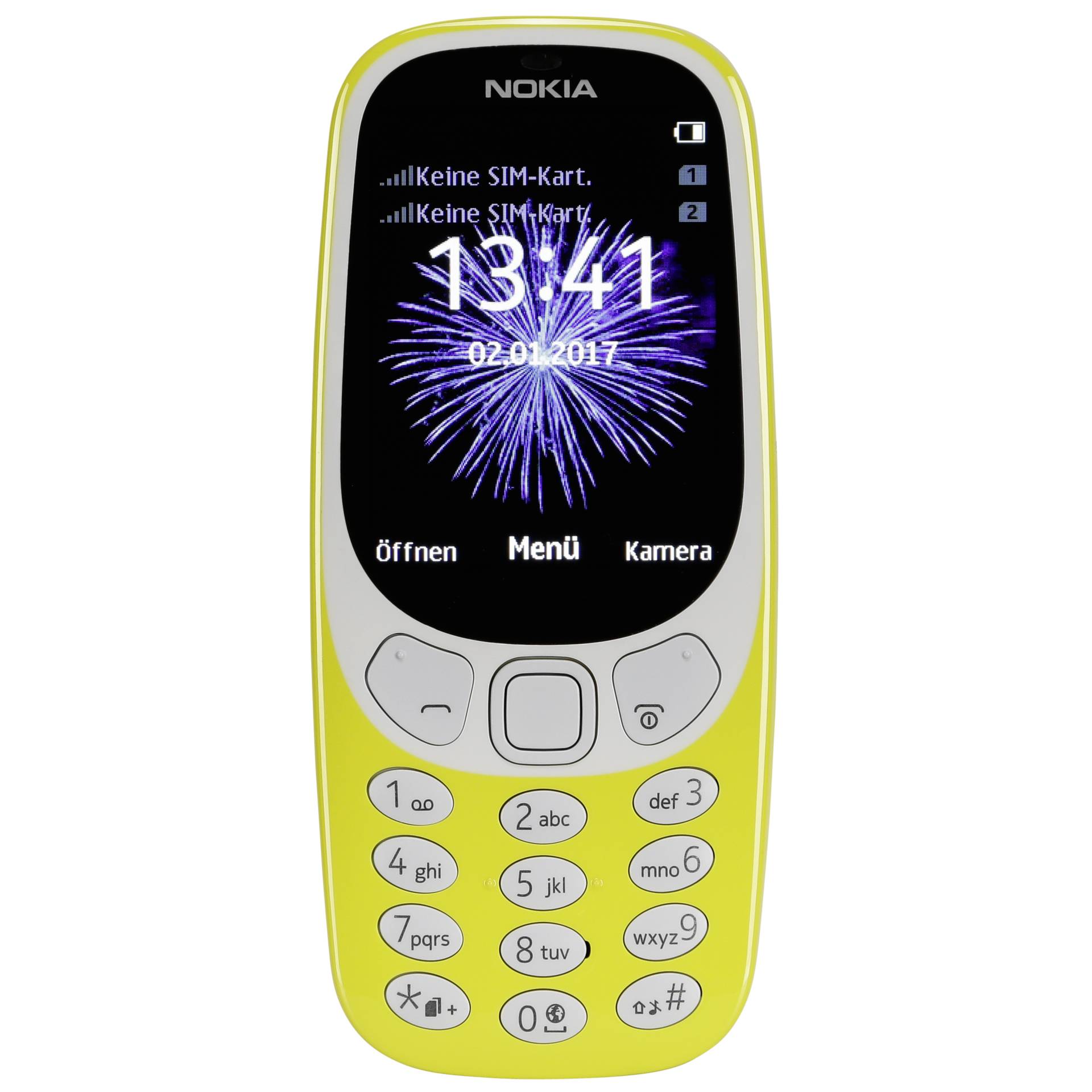 Nokia 3310 (2017) Dual-SIM gelb ohne Vertrag 