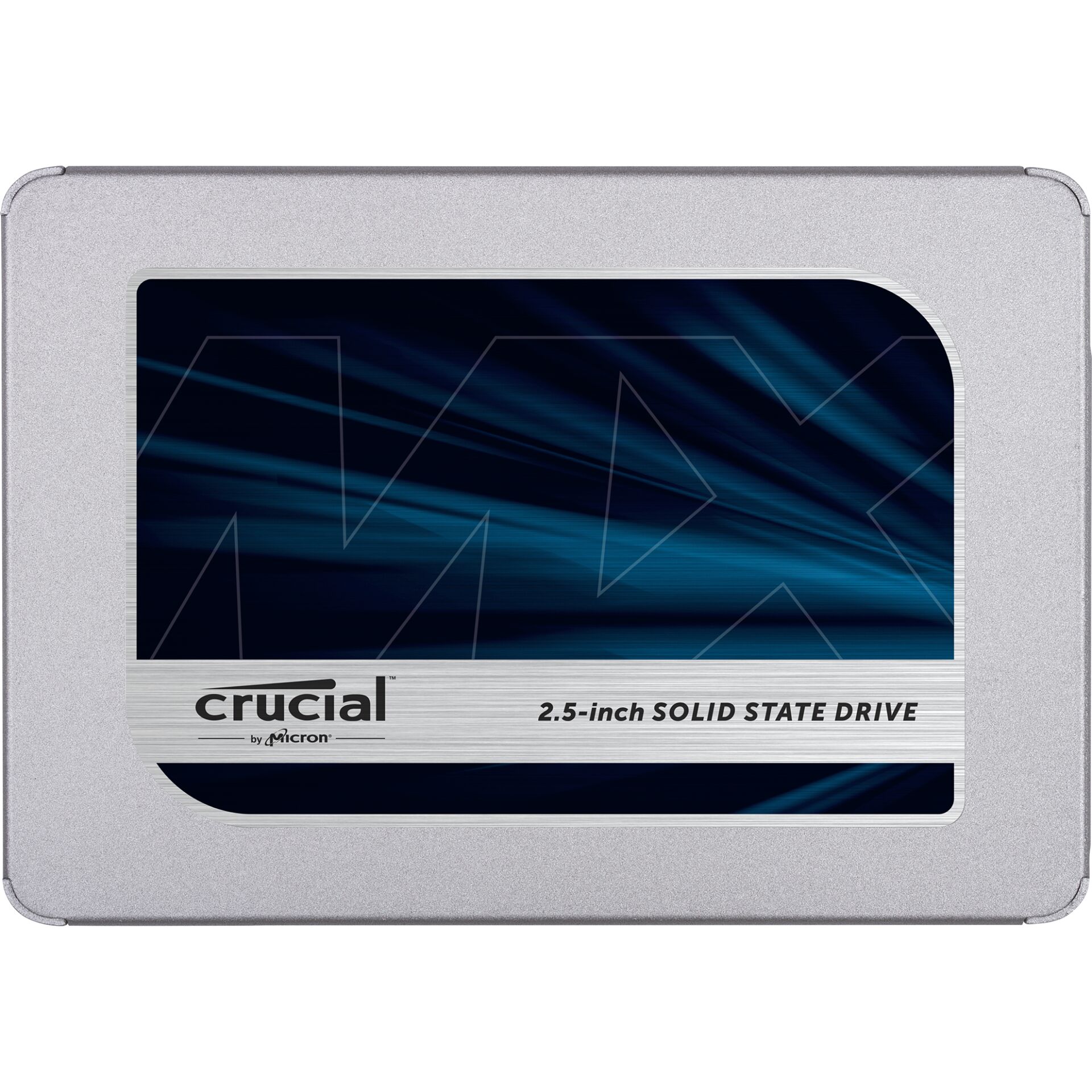500 GB SSD Crucial MX500 SATA 6GB/ s 6,4cm/ 2.5 Zoll lesen: 560MB/s, schreiben: 510MB/s, TBW: 180TB