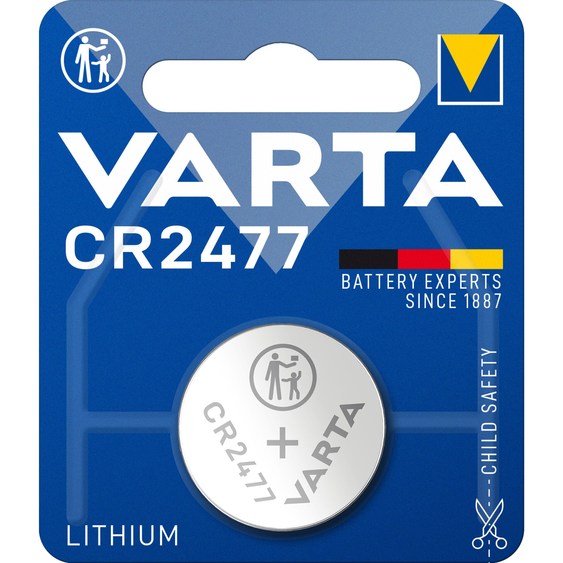 1er-Pack Varta CR2477, Knopfzelle 
