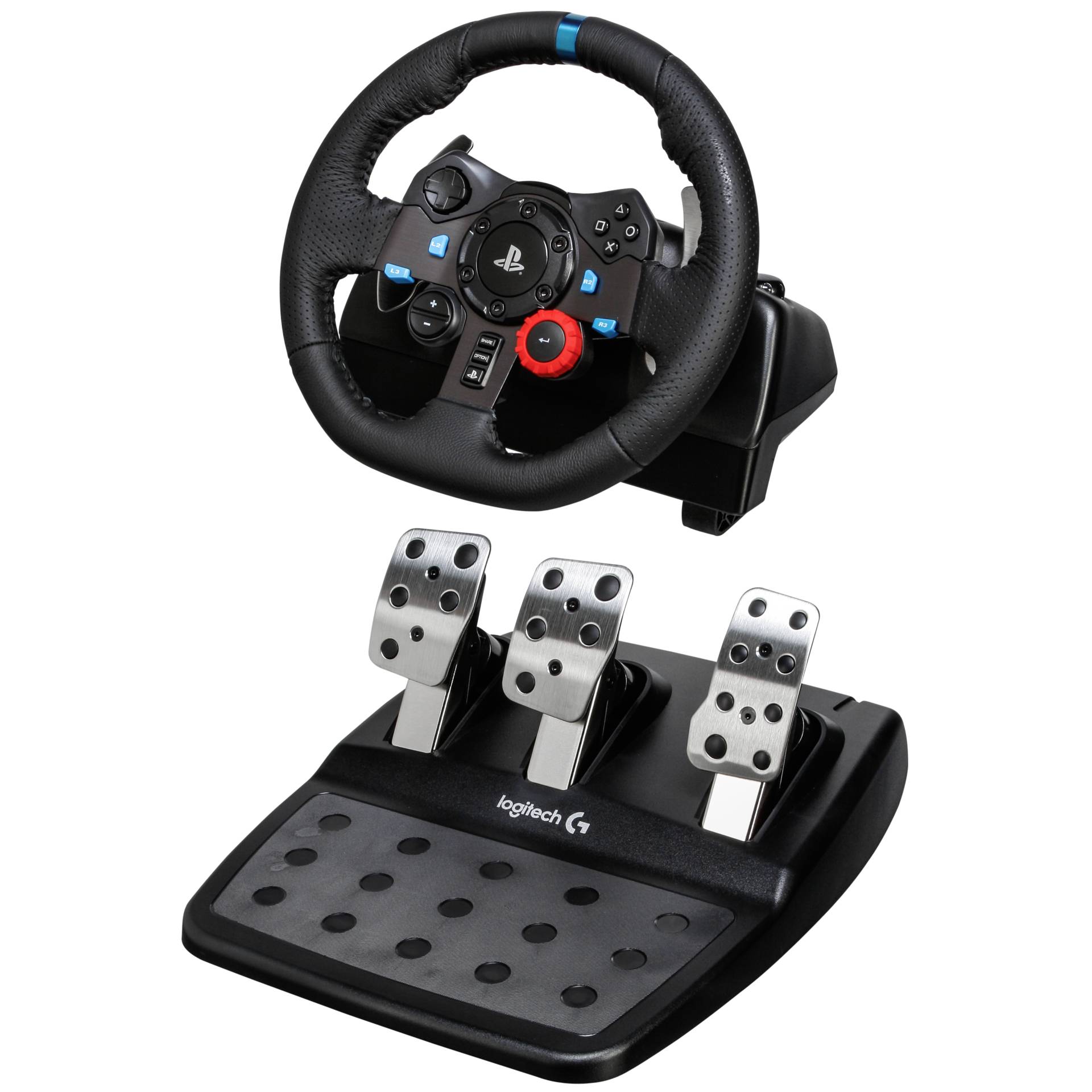 Logitech G29 Driving Force, USB, PS4, PS3, PS5, PC inkl. Pedale