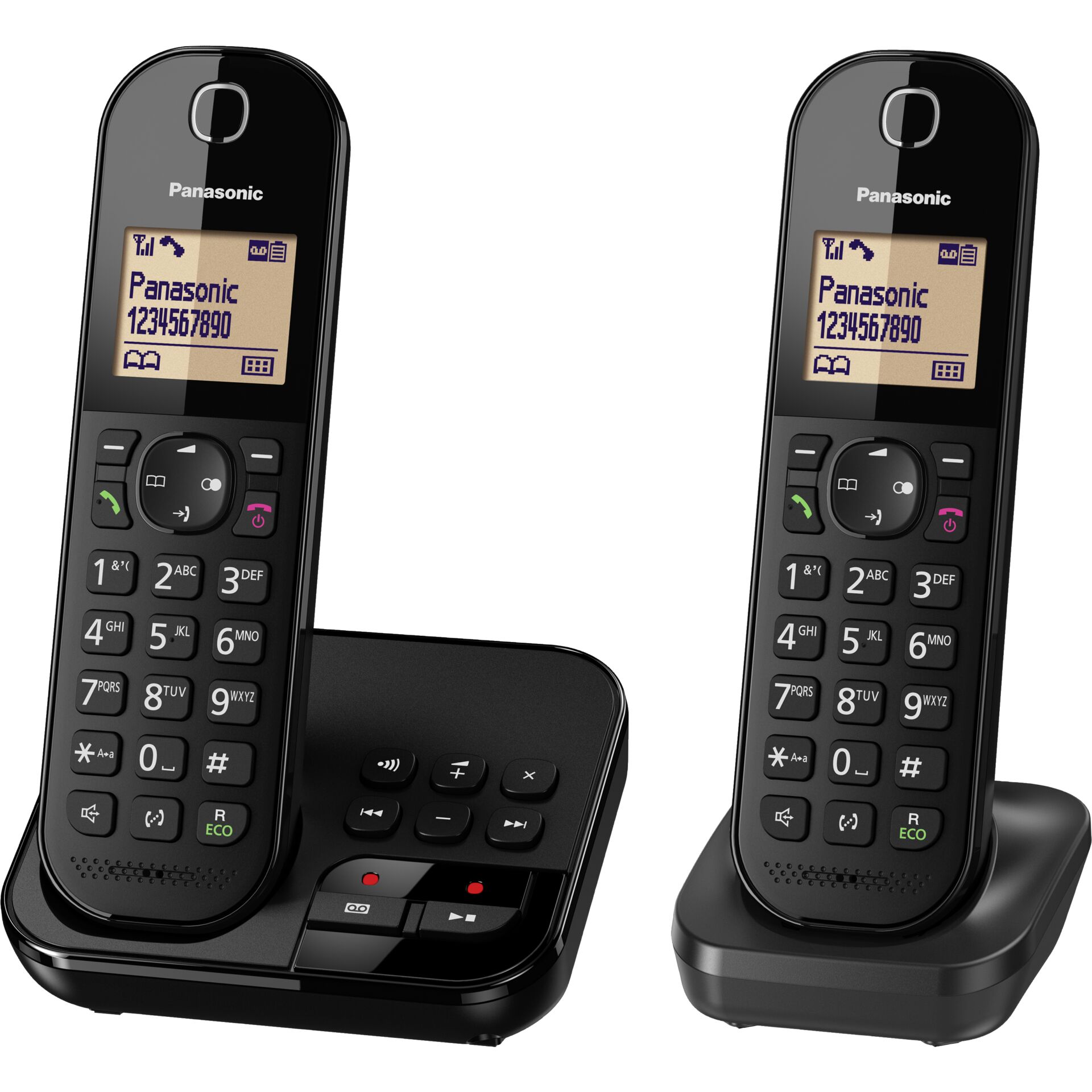 Panasonic KX-TGC422 Analogtelefon (schnurlos) mit Anrufbeantworter, zusätzliches Mobilteil