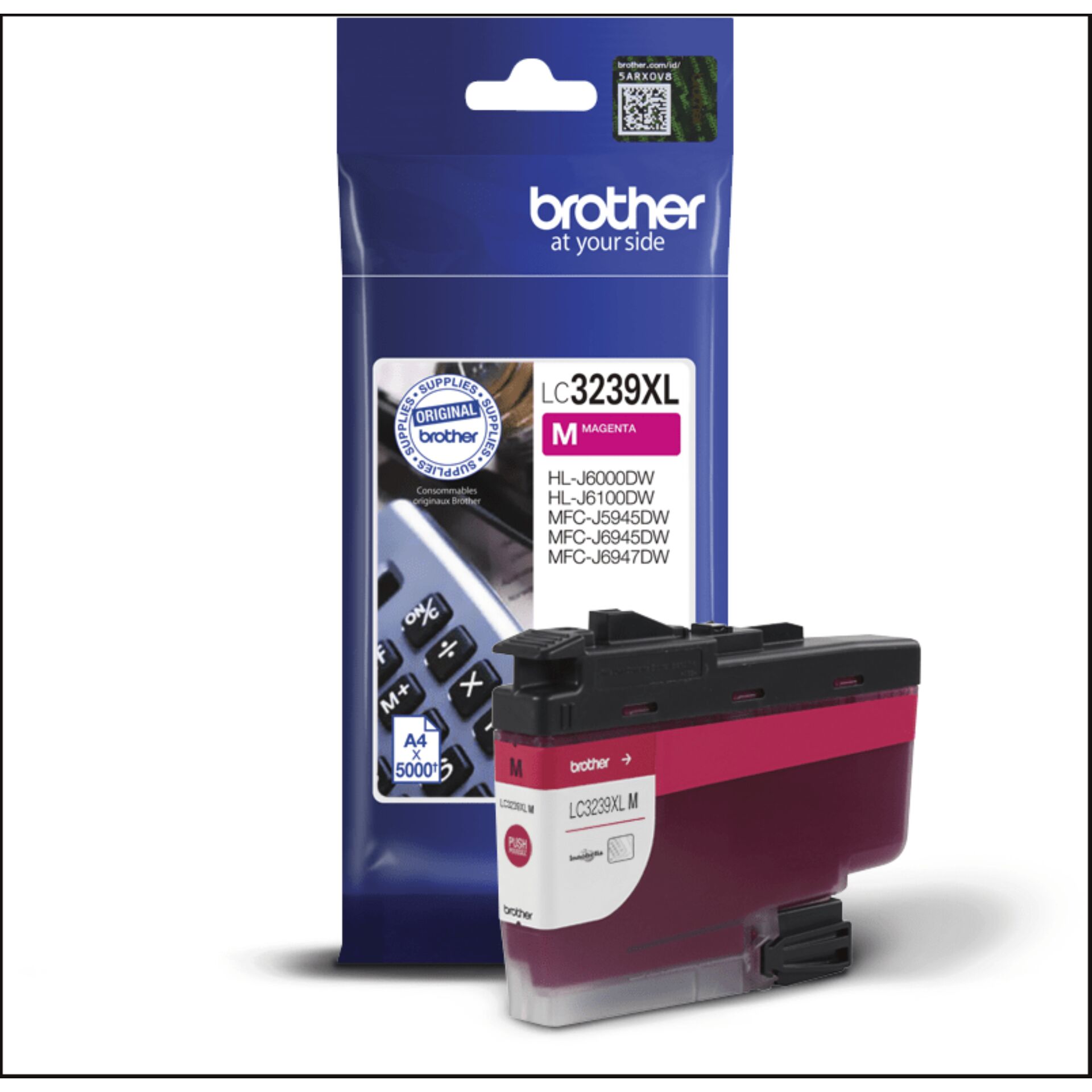 Brother Tinte LC3239XLM magenta 