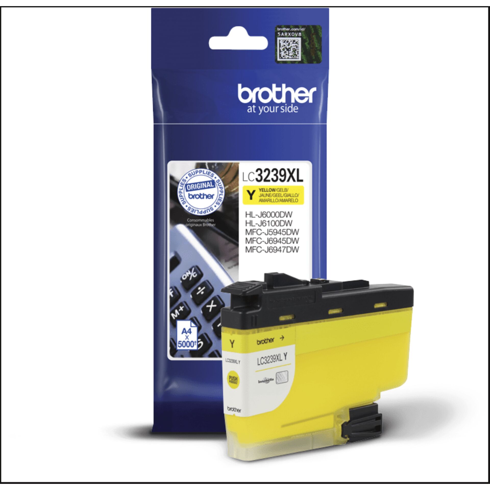 Brother Tinte LC3239XLY gelb 