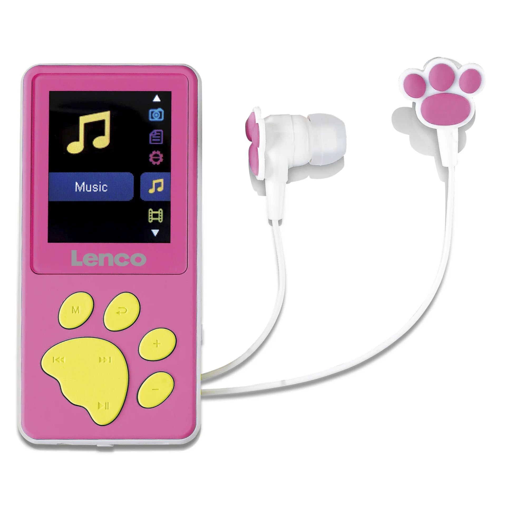 Lenco XEMIO-560PK MP3-/MP4-Player 8 GB Pink