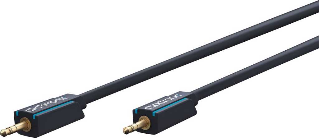 3m Klinke-Kabel 3,5mm stecker/ stecker clicktronic 