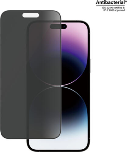 PanzerGlass  Privacy Displayschutz Apple iPhone 14 Pro Max  Ultra-Wide Fit m. EasyAligner