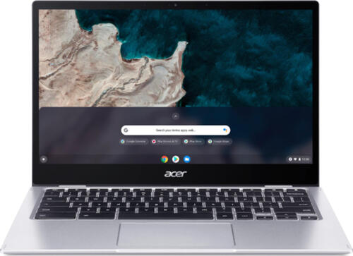 Acer Chromebook CP513-1H-S38T 468 33,8 cm (13.3) Touchscreen Full HD 64 GB Flash Wi-Fi 5 (802.11ac) ChromeOS Silber