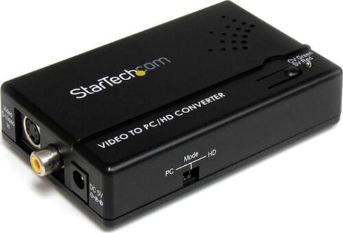 StarTech.com Composite und S-Video auf VGA Video Konverter mit Scaler