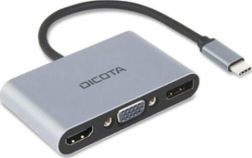 DICOTA D32064 Handy-Dockingstation Tablet/Smartphone/Laptop Silber