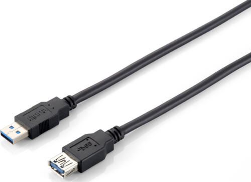 Equip 128399 USB Kabel 3 m USB 3.2 Gen 1 (3.1 Gen 1) USB A Schwarz