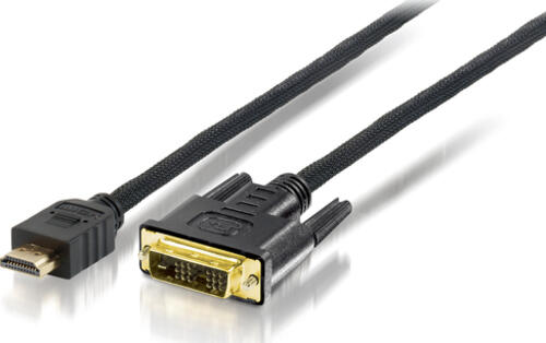 Equip 119329 Videokabel-Adapter 10 m HDMI DVI-D Schwarz