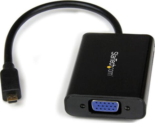 StarTech.com Micro HDMI auf VGA Konverter mit Audio - Micro HD zu VGA Adapter 1080p