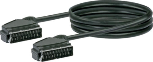 Schwaiger SCA7121 533 SCART-Kabel 2 m SCART (21-pin) Schwarz