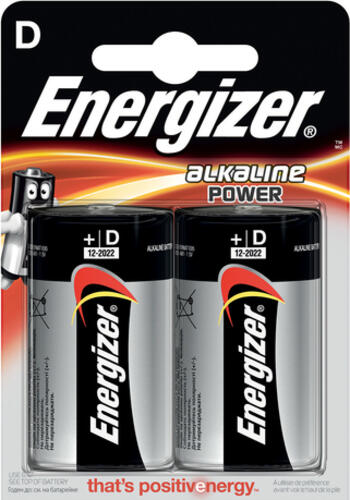 Energizer Alkaline Power Einwegbatterie D Alkali