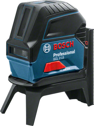 Bosch GCL 2-15 Professional Bezugs-/Punktpegel 15m 650 nm (<1 mW)